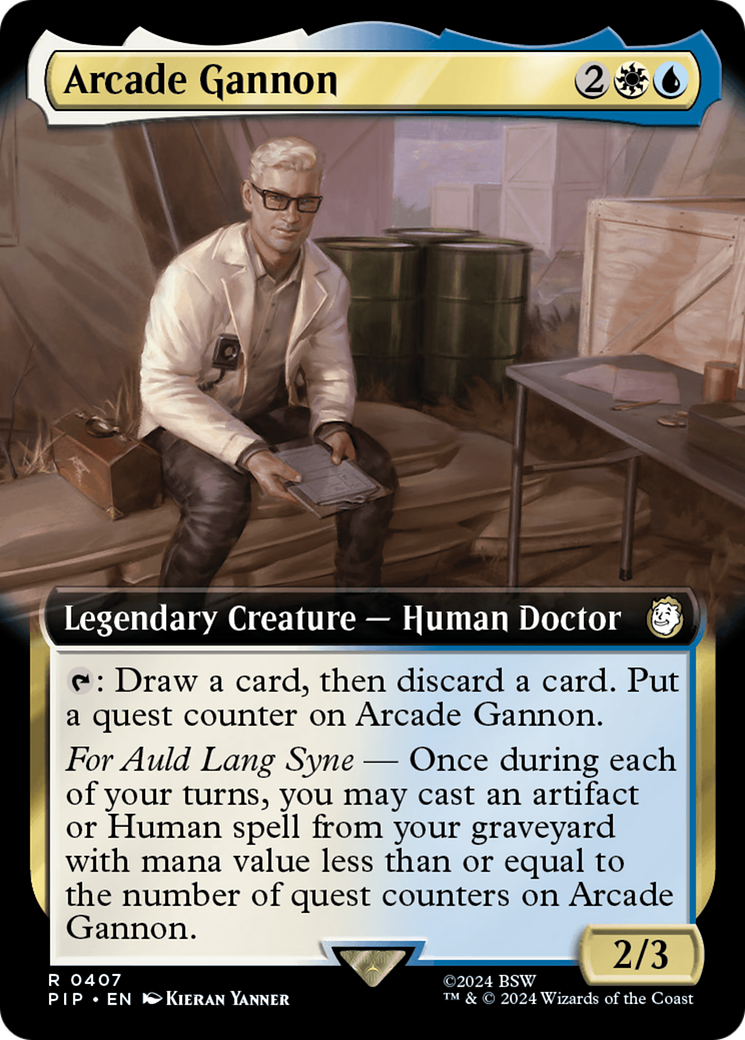 Image of Arcade Gannon (Extended Art) [Fallout]