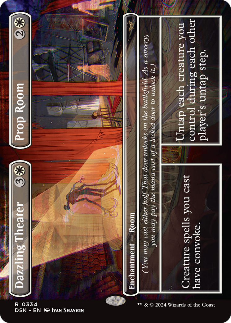Image of Dazzling Theater // Prop Room (Borderless) [Duskmourn: House of Horror]
