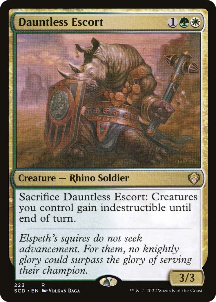 Image of Dauntless Escort [Starter Commander Decks]