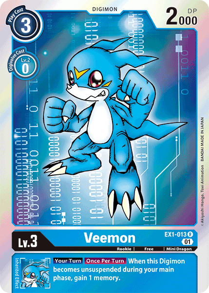 Image of Veemon [EX1-013] [Classic Collection]
