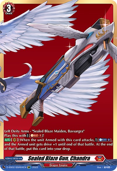 Image of Sealed Blaze Gun, Chandra (D-SS02/BSR04EN) [Festival Collection 2022]