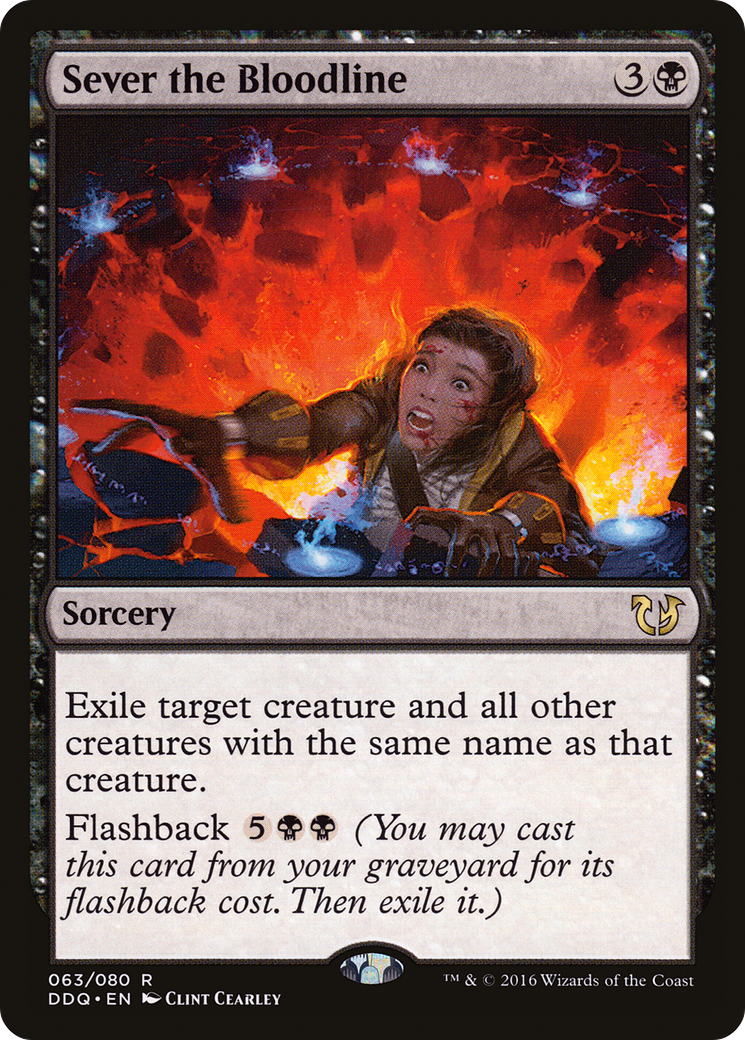 Image of Sever the Bloodline [Duel Decks: Blessed vs. Cursed]
