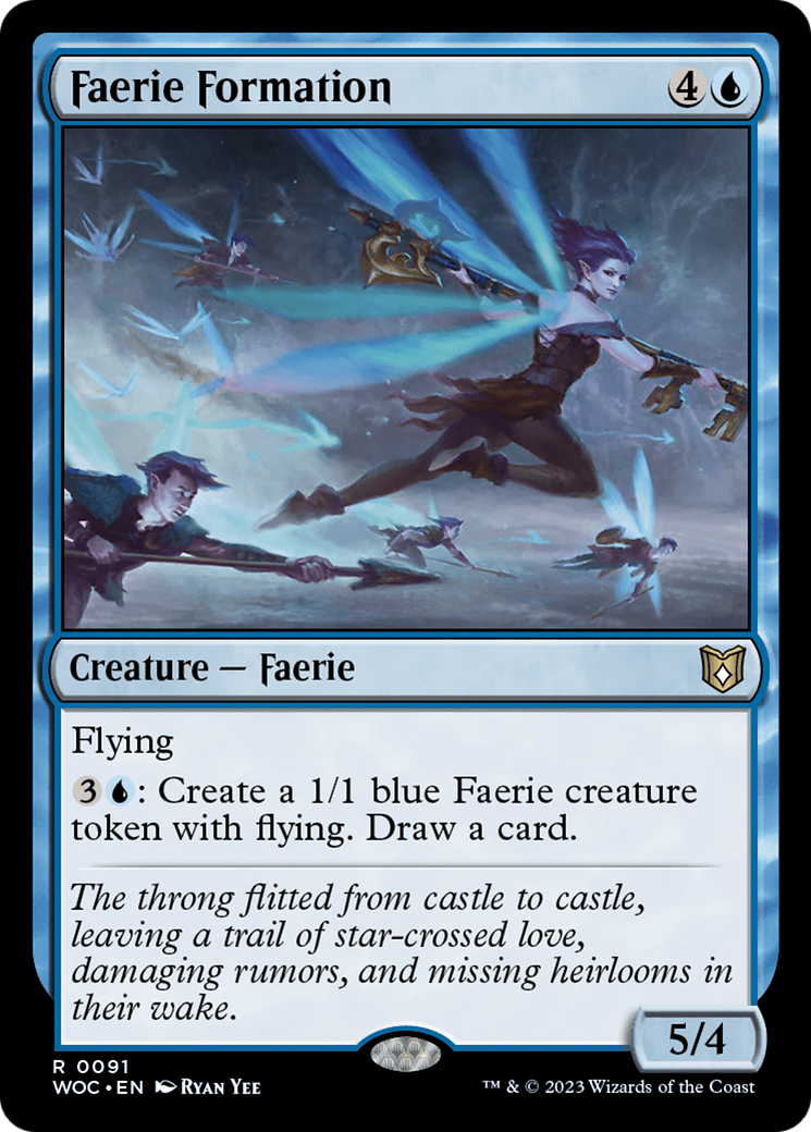 Image of Faerie Formation [Wilds of Eldraine Commander]