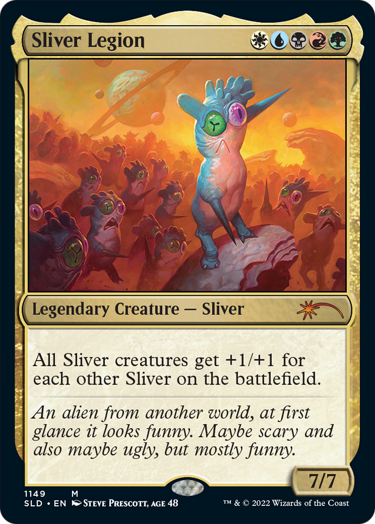 Image of Sliver Legion (1149) [Secret Lair Drop Series]