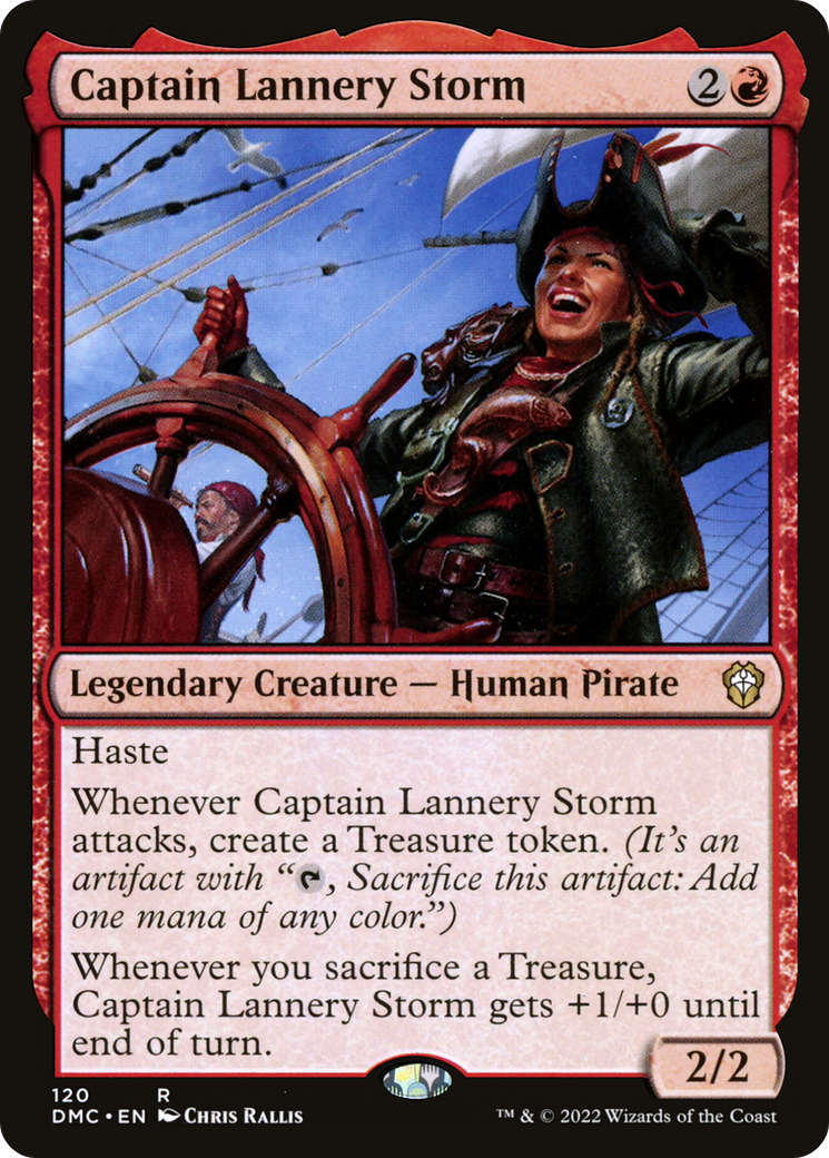 Image of Captain Lannery Storm [Dominaria United Commander]