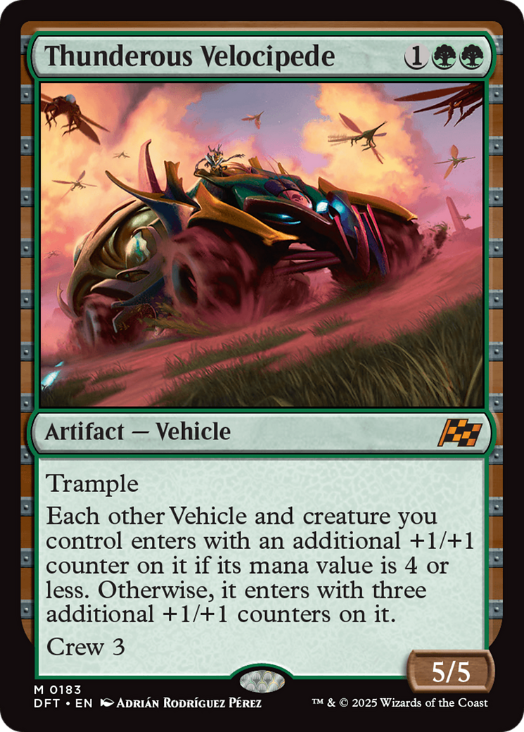 Image of Thunderous Velocipede [Aetherdrift]