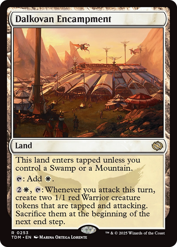Image of Dalkovan Encampment [Tarkir: Dragonstorm]