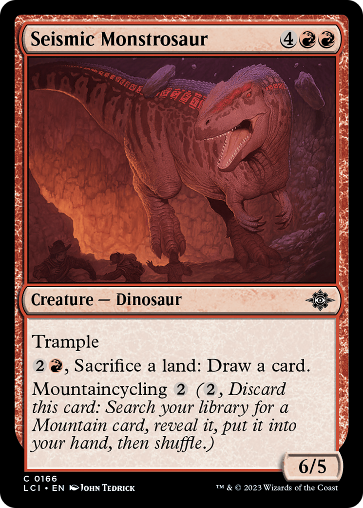 Image of Seismic Monstrosaur [The Lost Caverns of Ixalan]