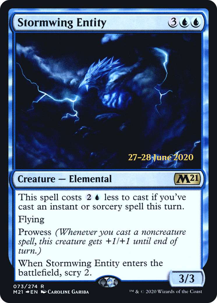 Image of Stormwing Entity [Core Set 2021 Prerelease Promos]