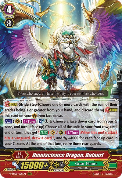 Image of Omniscience Dragon, Balaurl (V-SS09/155EN) [Revival Selection]
