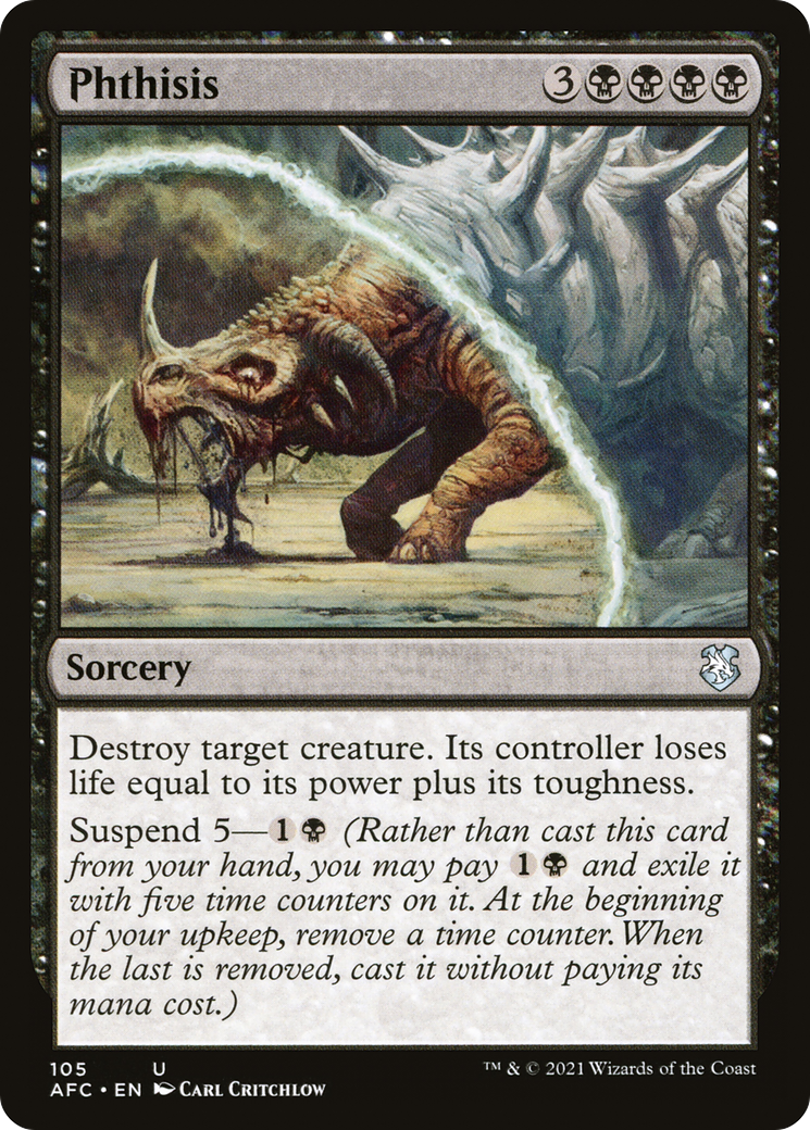 Image of Phthisis [Dungeons & Dragons: Adventures in the Forgotten Realms Commander]