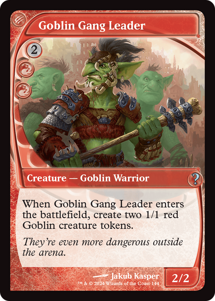 Image of Goblin Gang Leader (Future Sight) [Mystery Booster 2]