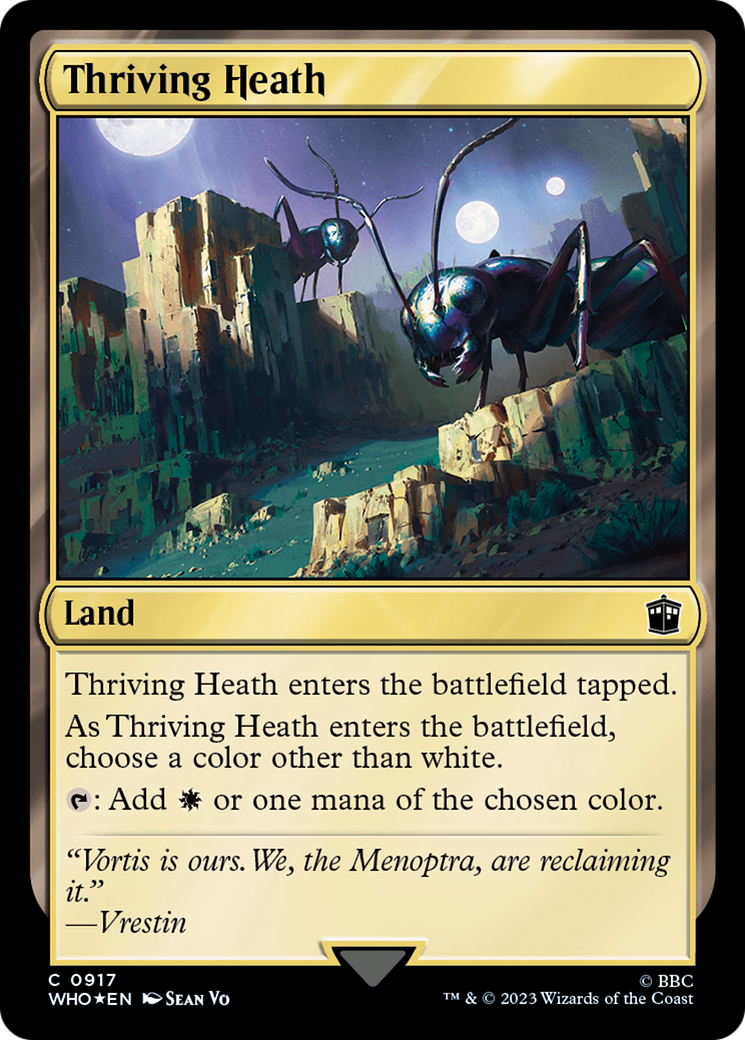Image of Thriving Heath (Surge Foil) [Doctor Who]