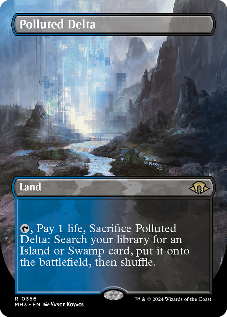 Image of Polluted Delta (Borderless) [Modern Horizons 3]