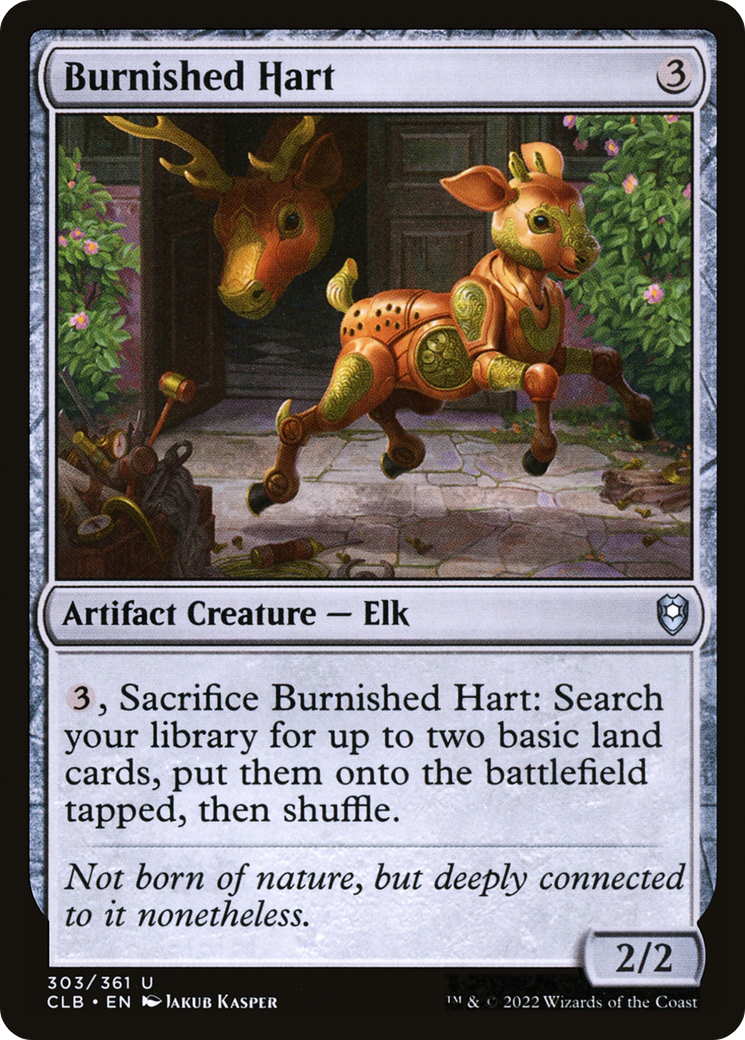 Image of Burnished Hart [Commander Legends: Battle for Baldur's Gate]