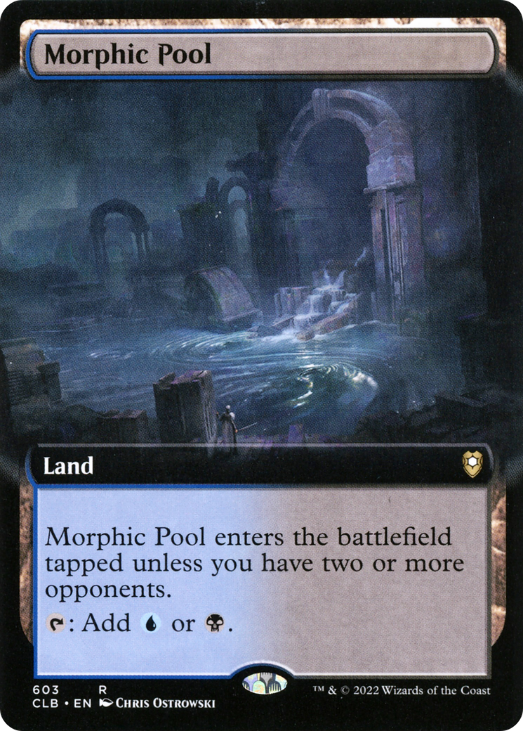 Image of Morphic Pool (Extended Art) [Commander Legends: Battle for Baldur's Gate]