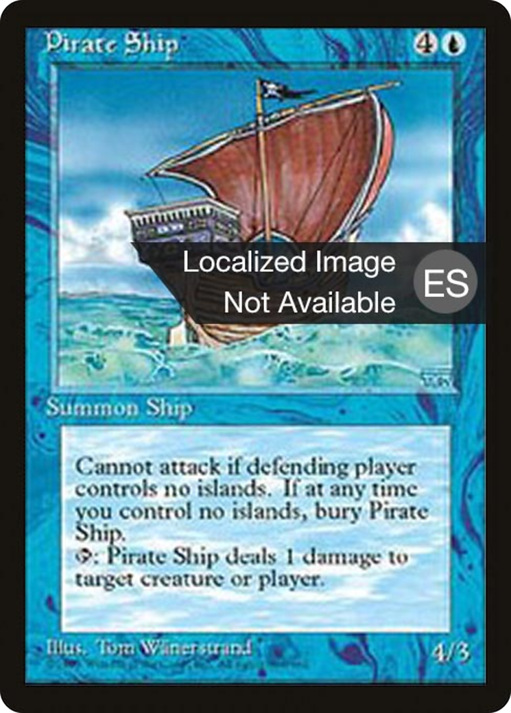 Image of Pirate Ship [Fourth Edition (Foreign Black Border)]