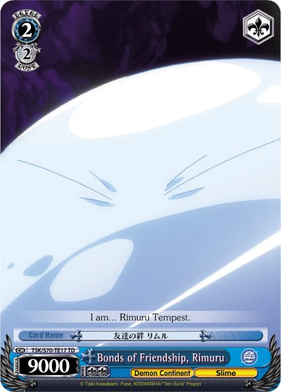 Image of Bonds of Friendship, Rimuru (TSK/S70-TE17 TD) [That Time I Got Reincarnated as a Slime]