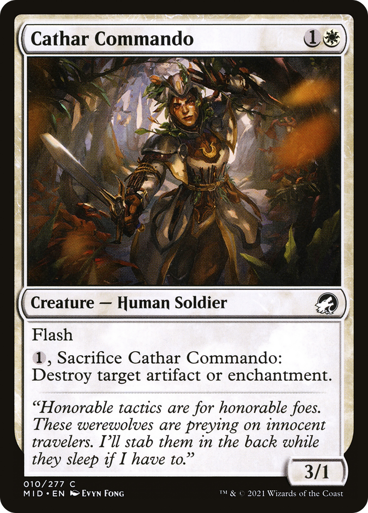 Image of Cathar Commando [Innistrad: Midnight Hunt]