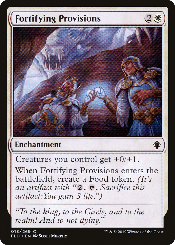 Image of Fortifying Provisions [Throne of Eldraine]