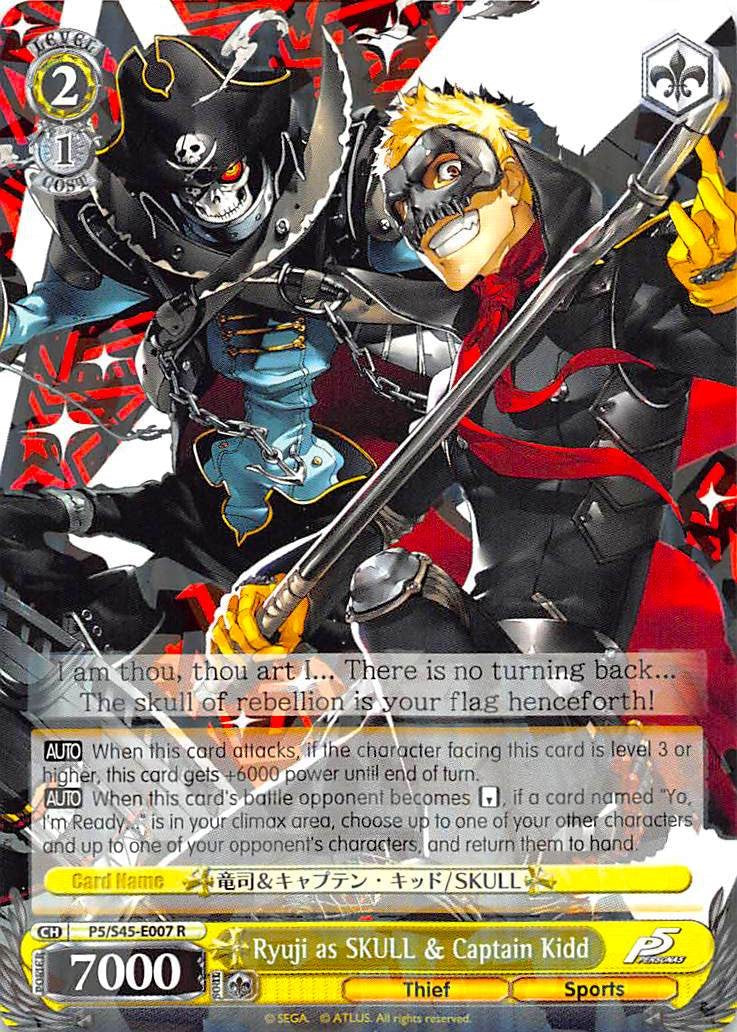 Image of Ryuji as SKULL & Captain Kidd (P5/S45-E007 R) [Persona 5]
