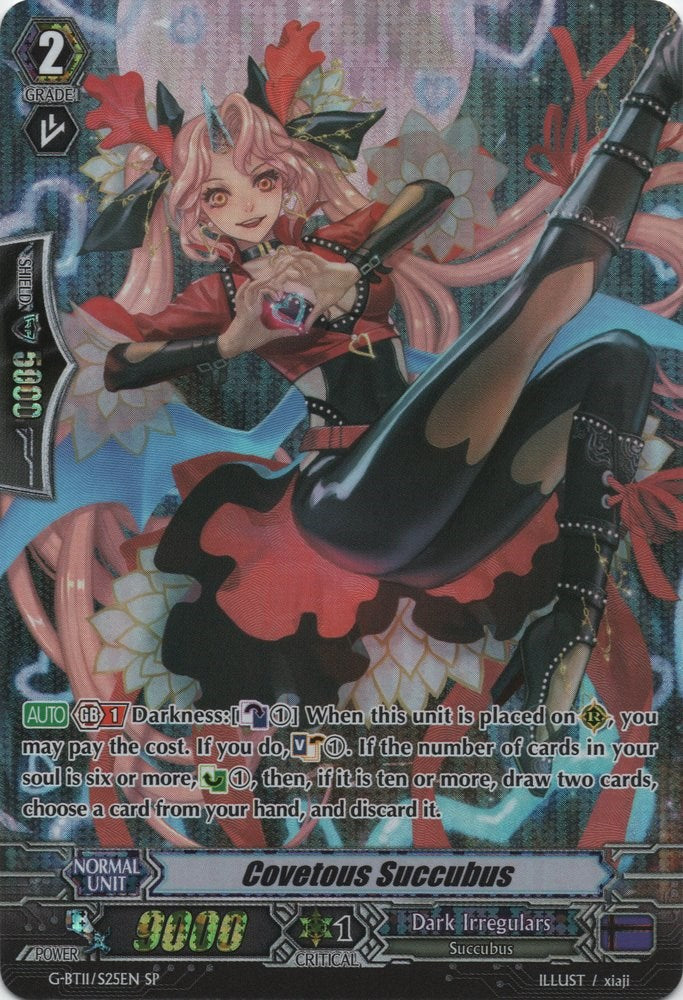 Image of Covetous Succubus (G-BT11/S25EN) [Demonic Advent]