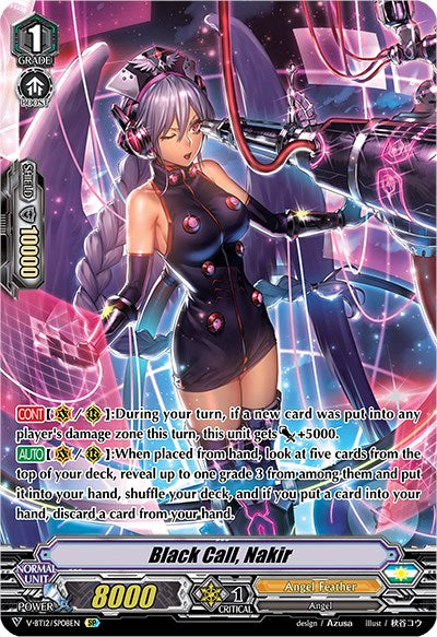 Image of Black Call, Nakir (V-BT12/SP08EN) [Divine Lightning Radiance]