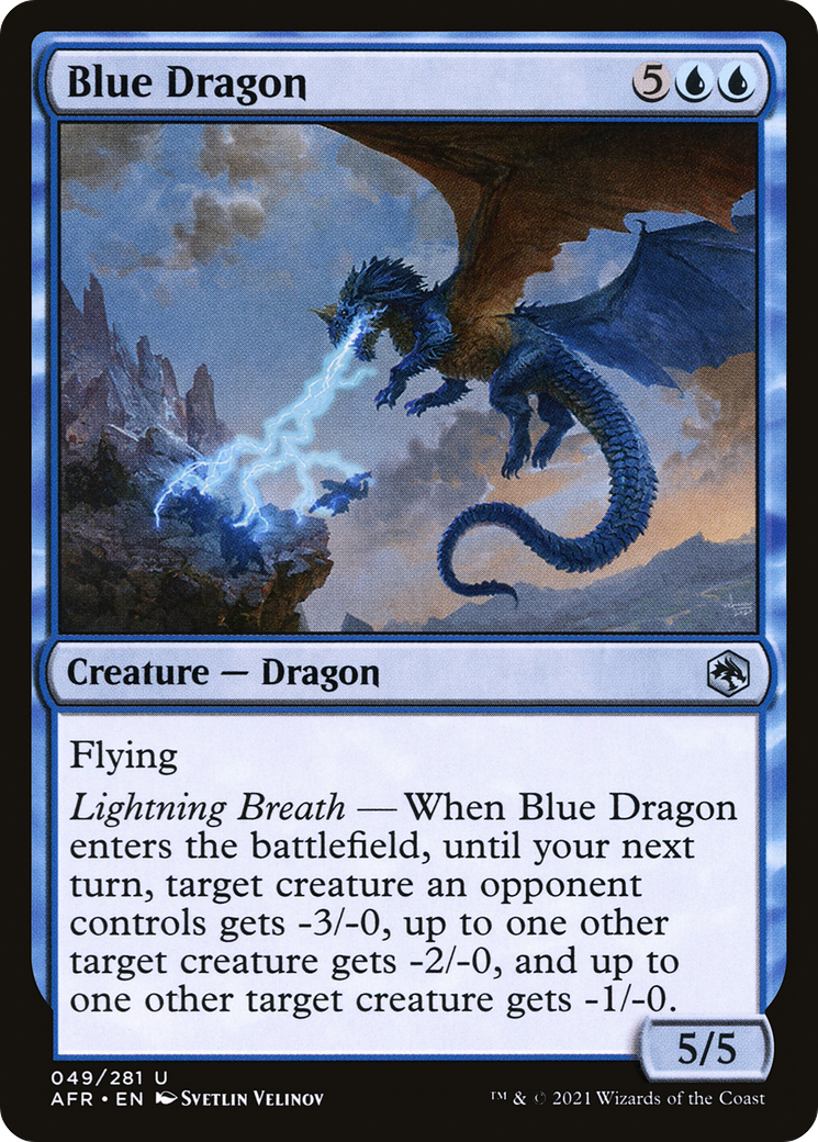 Image of Blue Dragon [Dungeons & Dragons: Adventures in the Forgotten Realms]