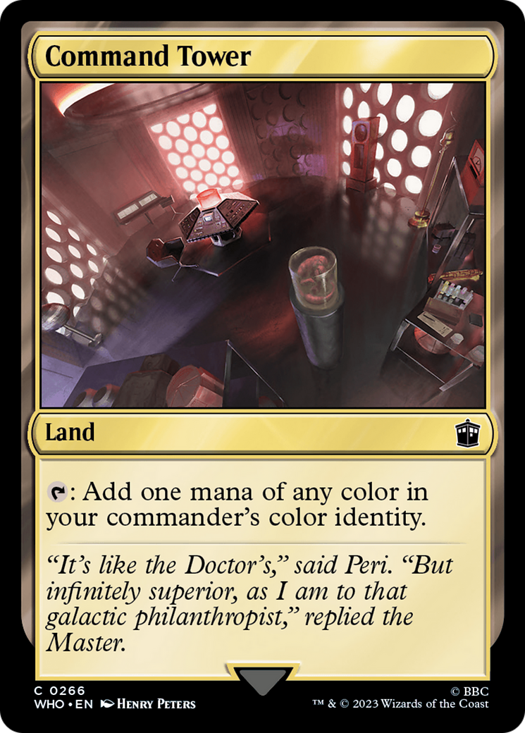Image of Command Tower (0266) [Doctor Who]