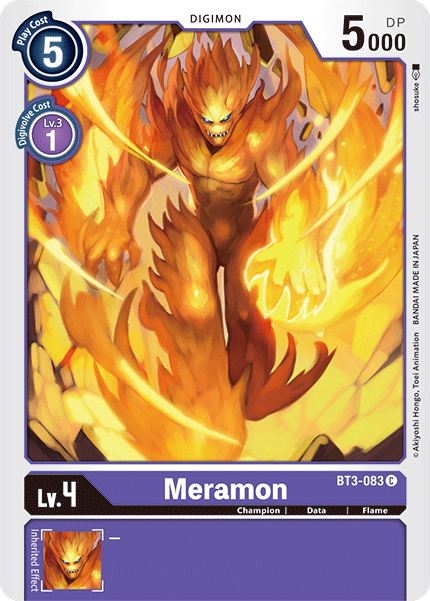 Image of Meramon [BT3-083] [Release Special Booster Ver.1.5]