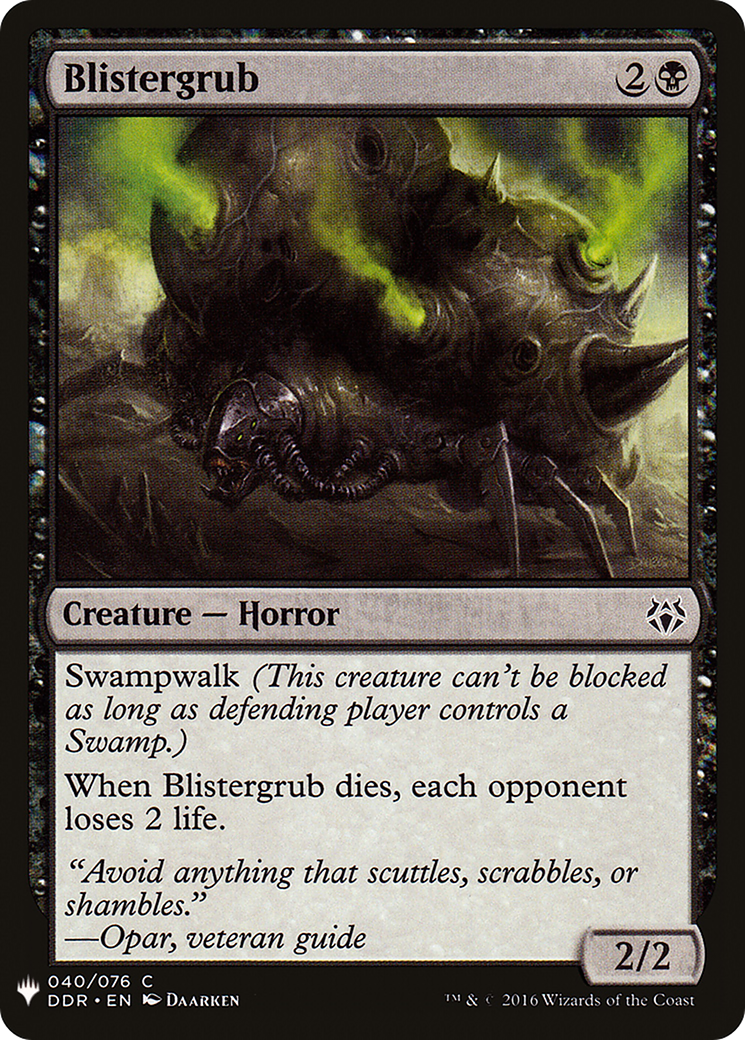 Image of Blistergrub [Mystery Booster]