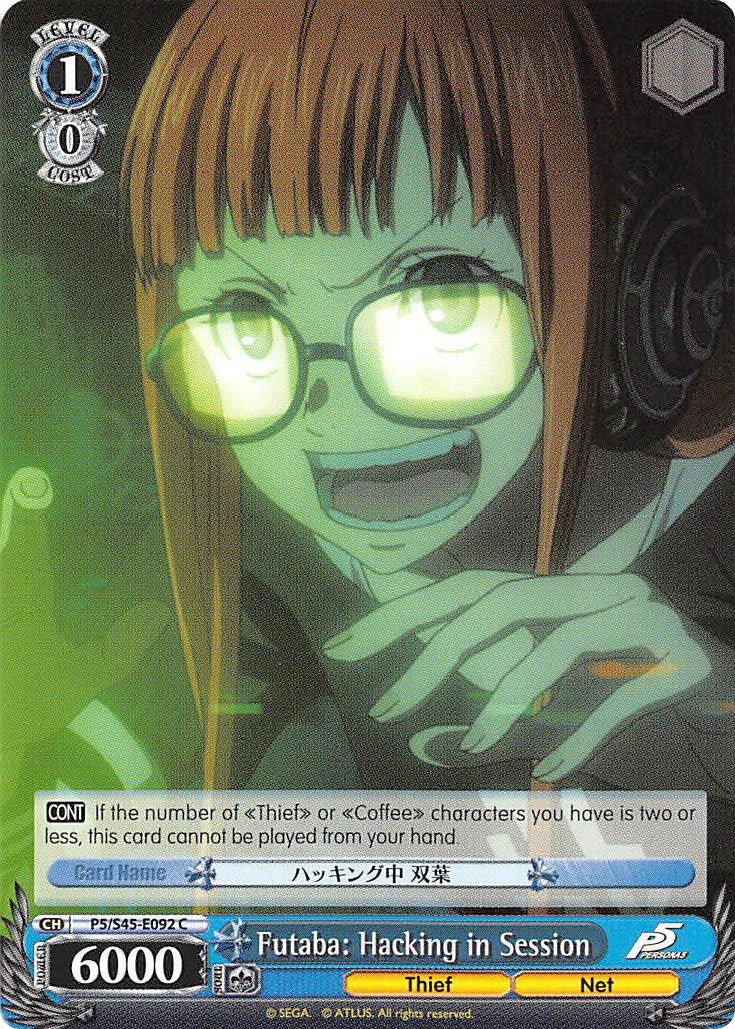 Image of Futaba: Hacking in Session (P5/S45-E092 C) [Persona 5]
