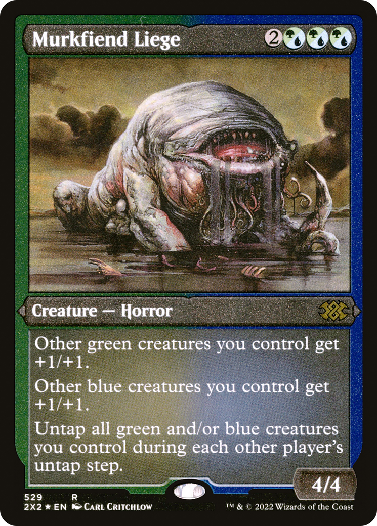 Image of Murkfiend Liege (Foil Etched) [Double Masters 2022]