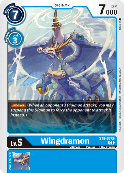 Image of Wingdramon [ST8-07] [Starter Deck: Ulforce Veedramon]
