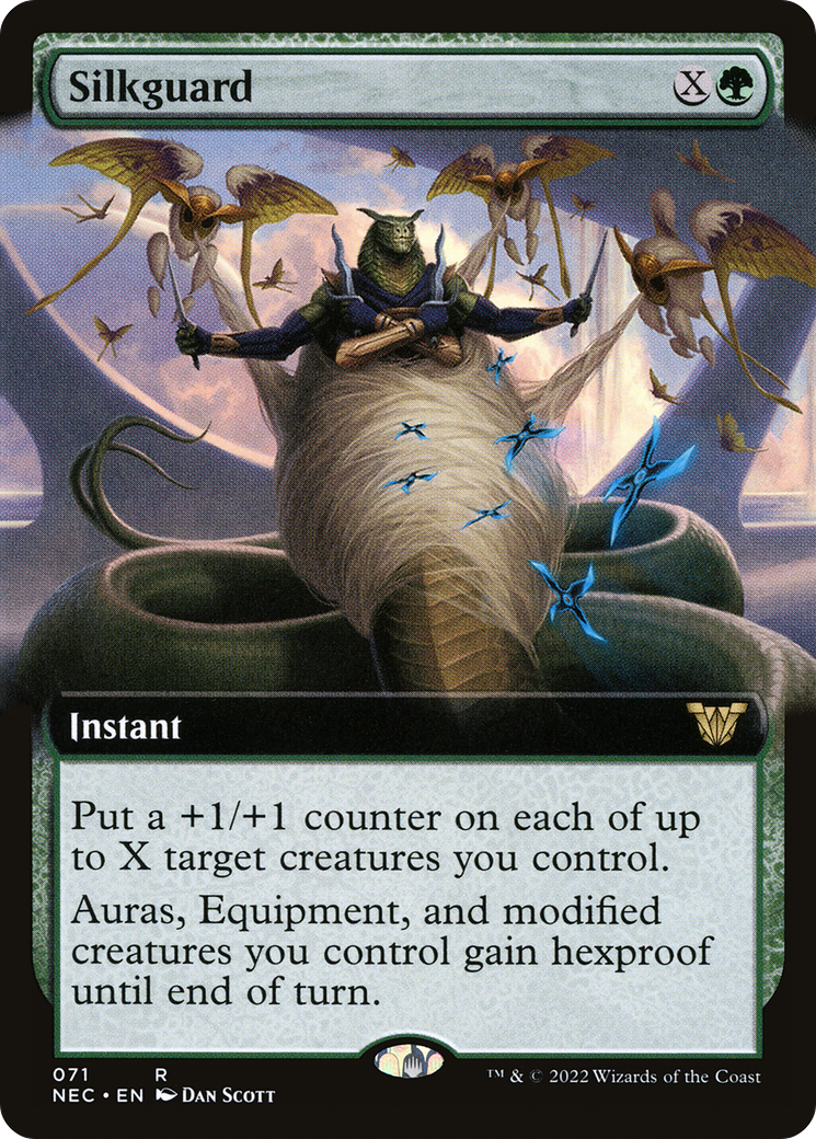 Image of Silkguard (Extended Art) [Kamigawa: Neon Dynasty Commander]