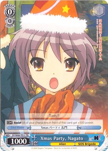 Image of Xmas Party, Nagato (SY/W08-TE11 TD) [The Melancholy of Haruhi Suzumiya]