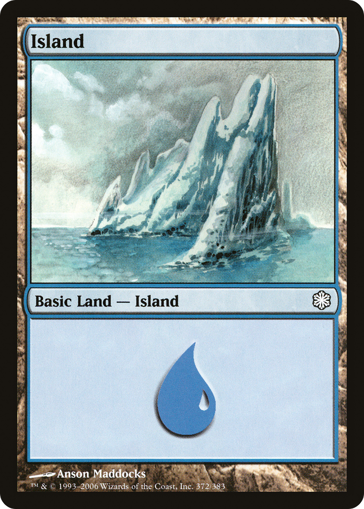 Image of Island (372) [Coldsnap Theme Decks]