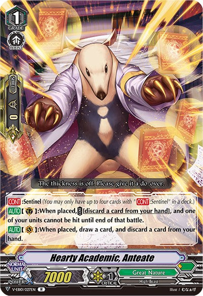 Image of Hearty Academic, Anteate (V-EB10/027EN) [The Mysterious Fortune]