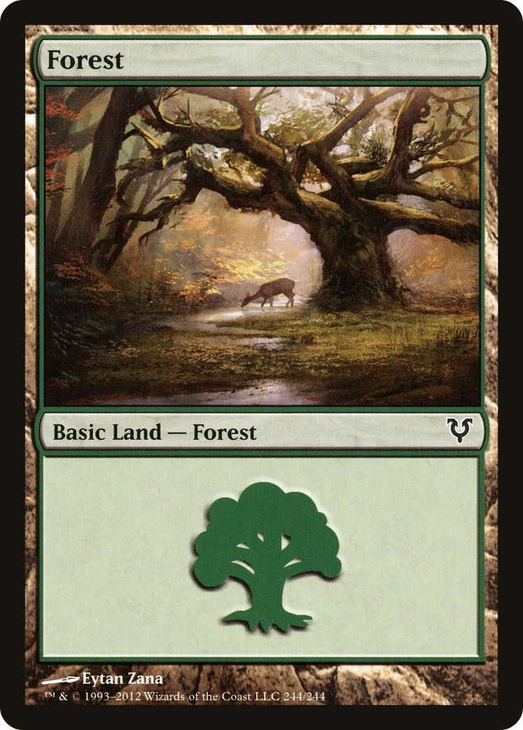 Image of Forest (244) [Avacyn Restored]