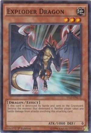 Image of Exploder Dragon [YS15-ENL12] Shatterfoil Rare