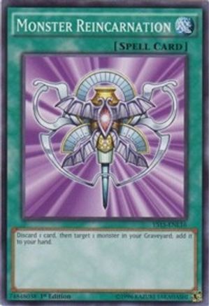 Image of Monster Reincarnation [YS15-ENL16] Common