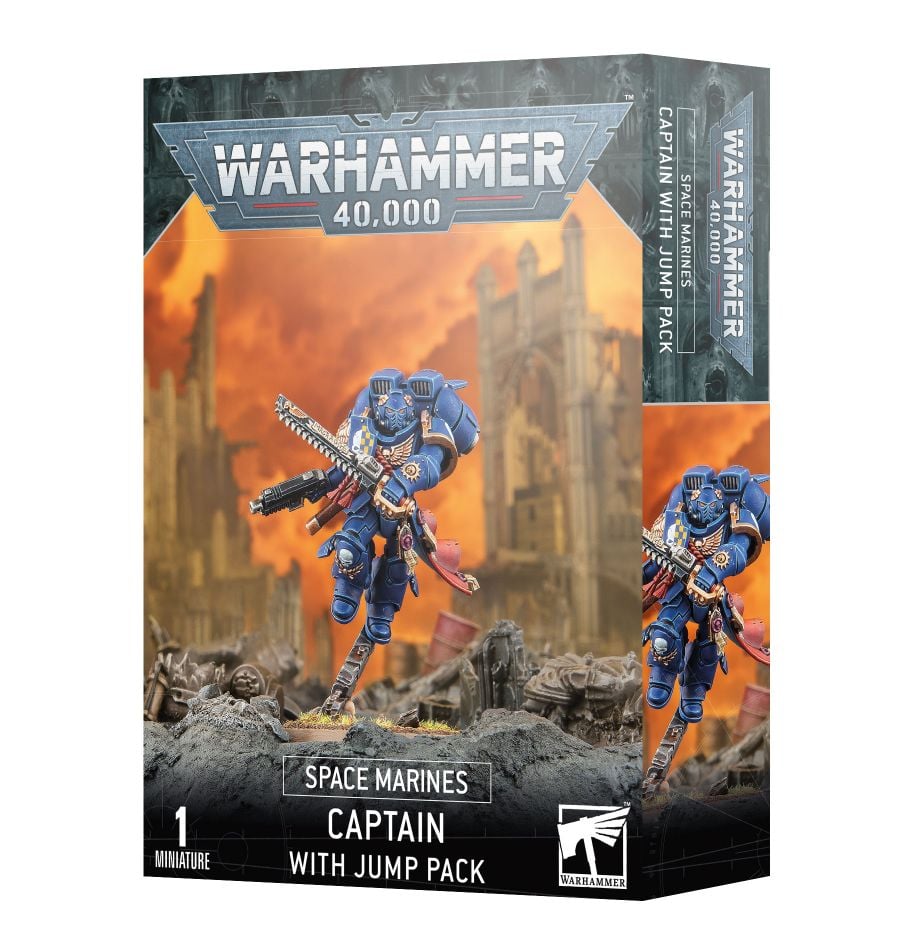 Image of Space Marines - Captain with Jump Pack