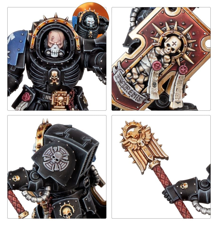 Image of Space Marines - Chaplain in Terminator Armour