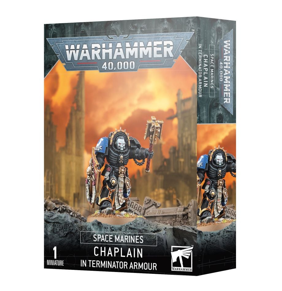 Image of Space Marines - Chaplain in Terminator Armour