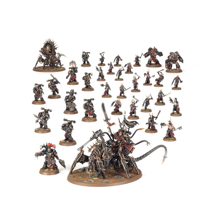 Image of BATTLEFORCE - CHAOS SPACE MARINES WARBAND - Warhammer 40,000