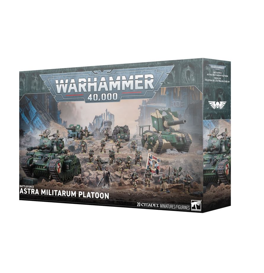 Image of BATTLEFORCE - ASTRA MILTARUM PLATOON - Warhammer 40,000