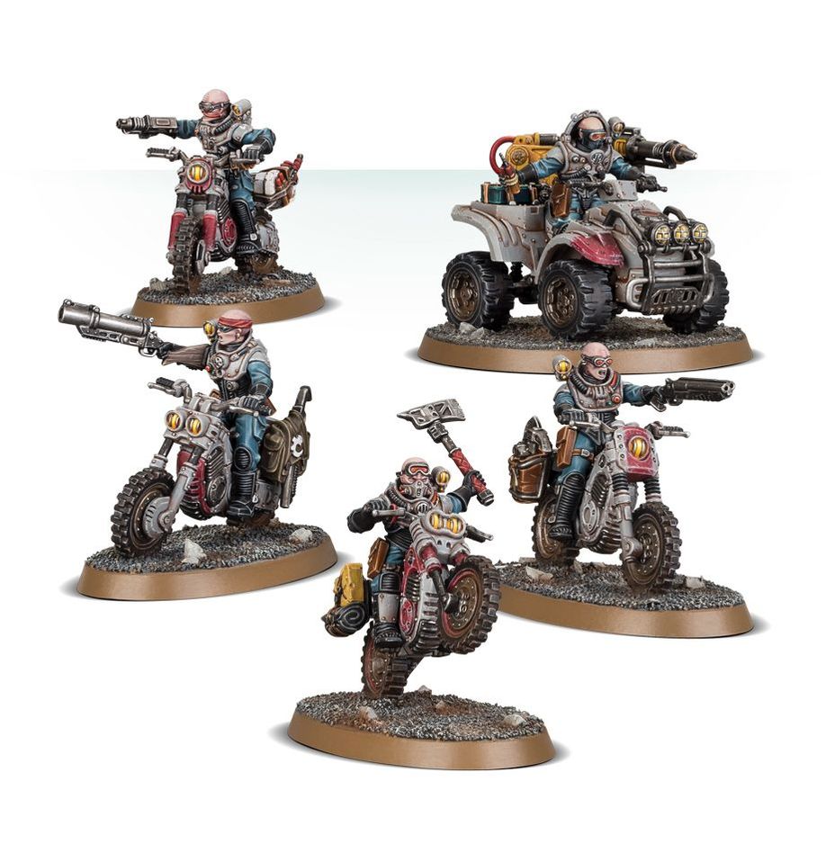 Image of Warhammer 40,000: Genestealer Cults - Atalan Jackals