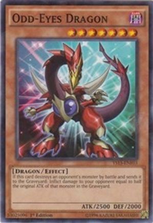 Image of Odd-Eyes Dragon [YS15-ENF03] Shatterfoil Rare