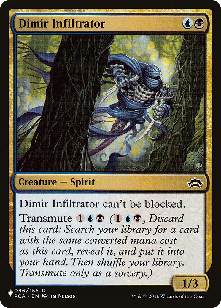 Image of Dimir Infiltrator [The List]