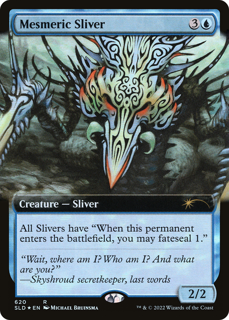 Image of Mesmeric Sliver (Extended Art) [Secret Lair Drop Series]